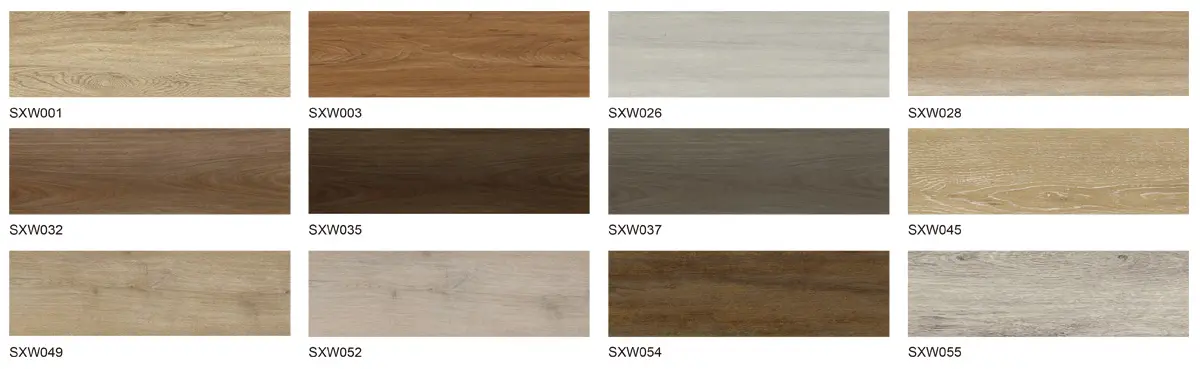 5.0MM SPC Environmentally Friendly Zero Formaldehyde Floor Color