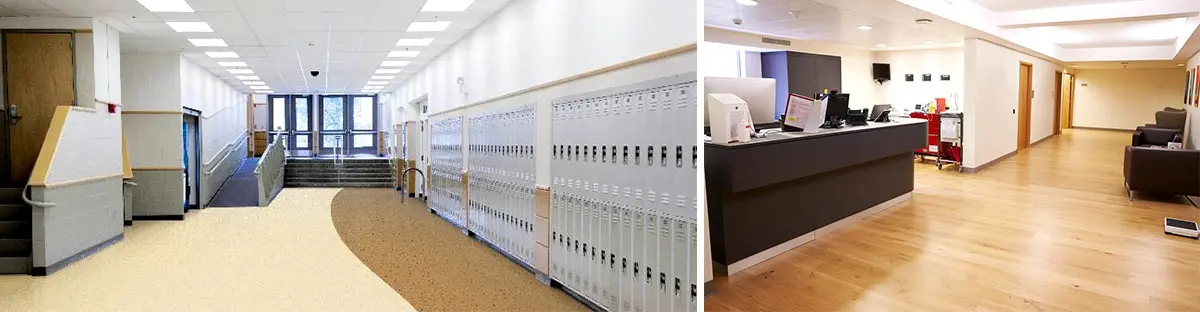 quality of homogeneous PVC flooring