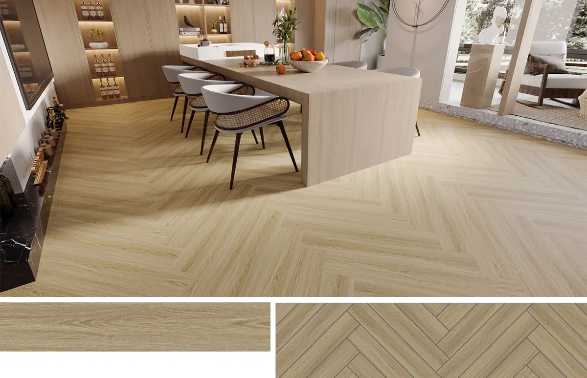 SPC Vinyl Floor application