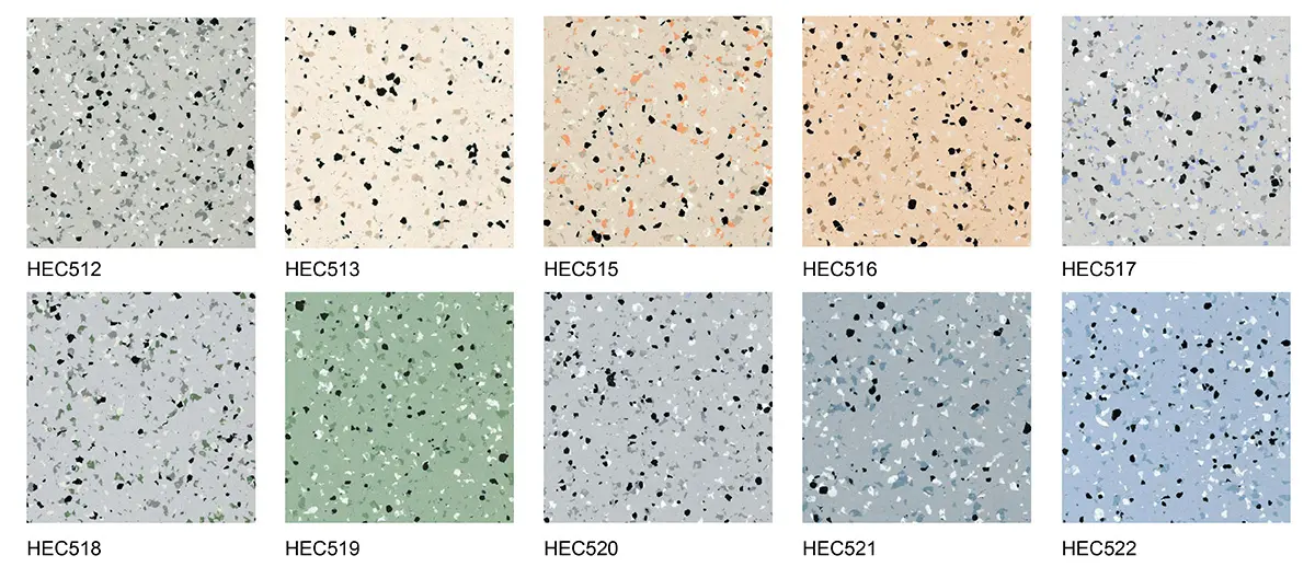 ESD Static Control Roll Flooring Color