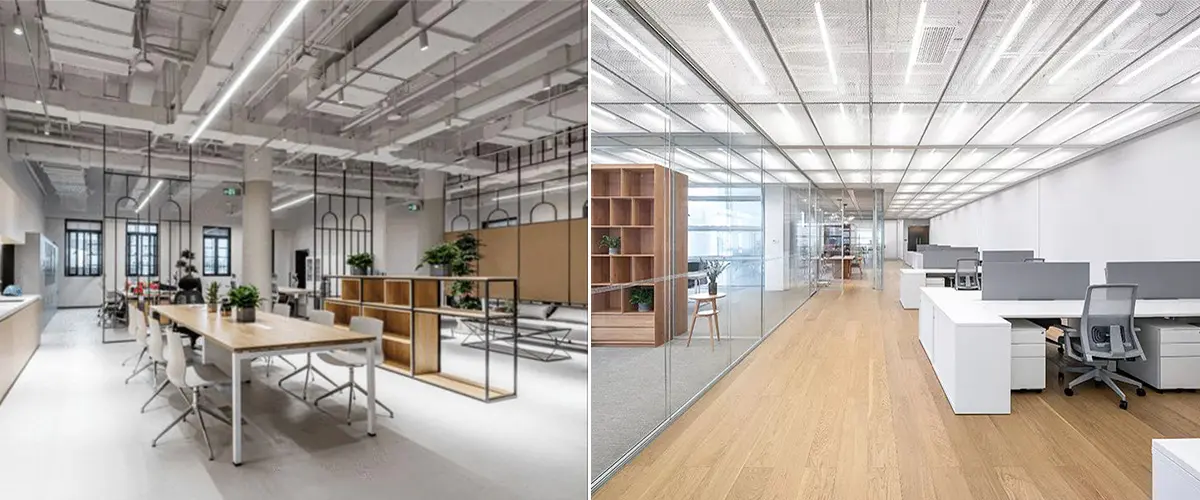 high buildings and office buildings