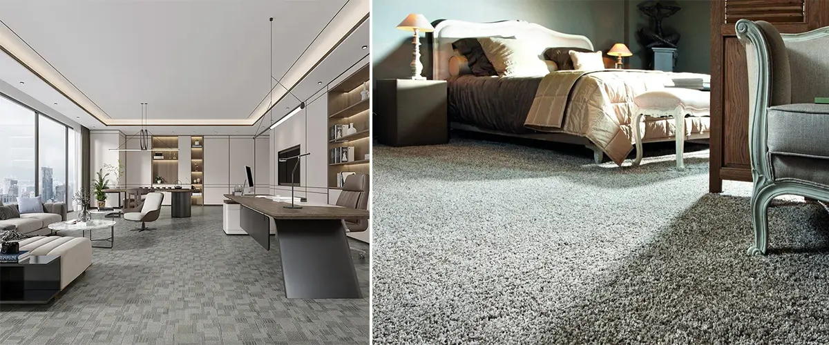 PVC flooring application & Carpet application