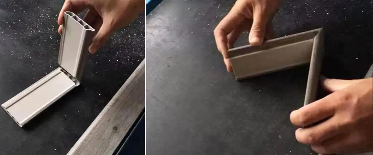 Splicing baseboard
