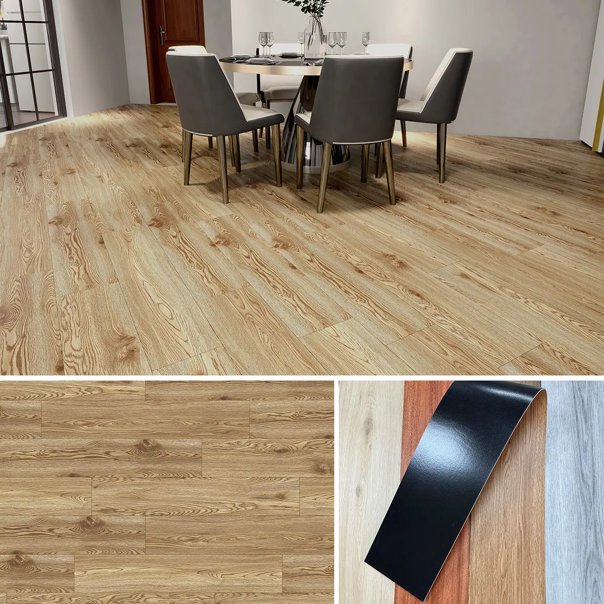 LVT Wood Grain Series Floor Application