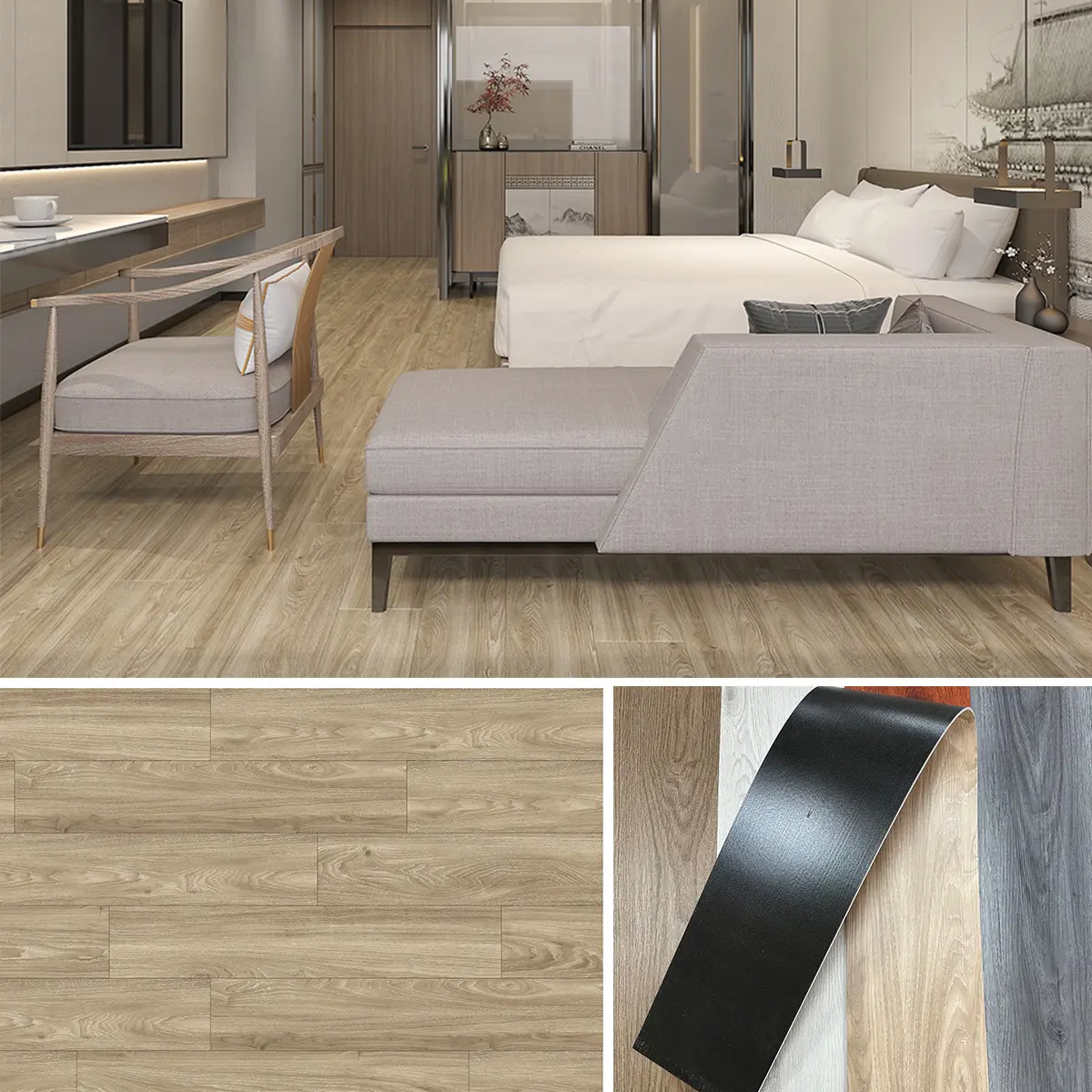 LVT Glue Down Flooring Application