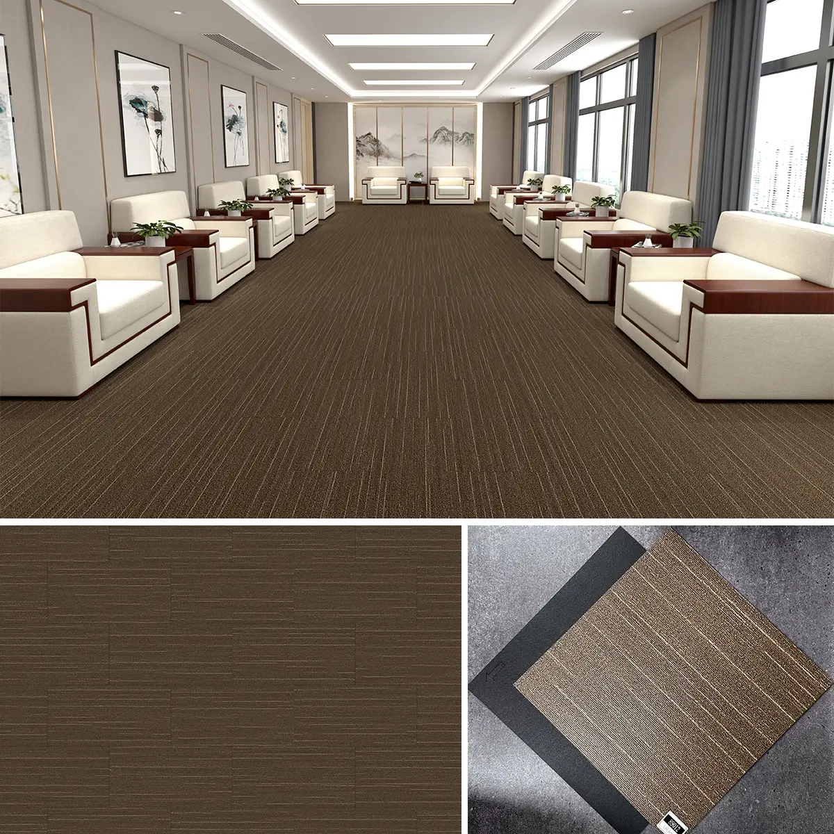 LVT Carpet Textured Flooring Application Show