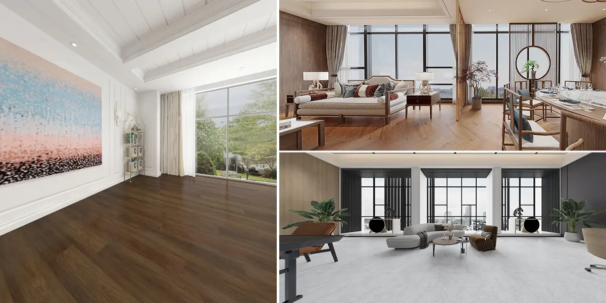 SPC Flooring Products Picture Display