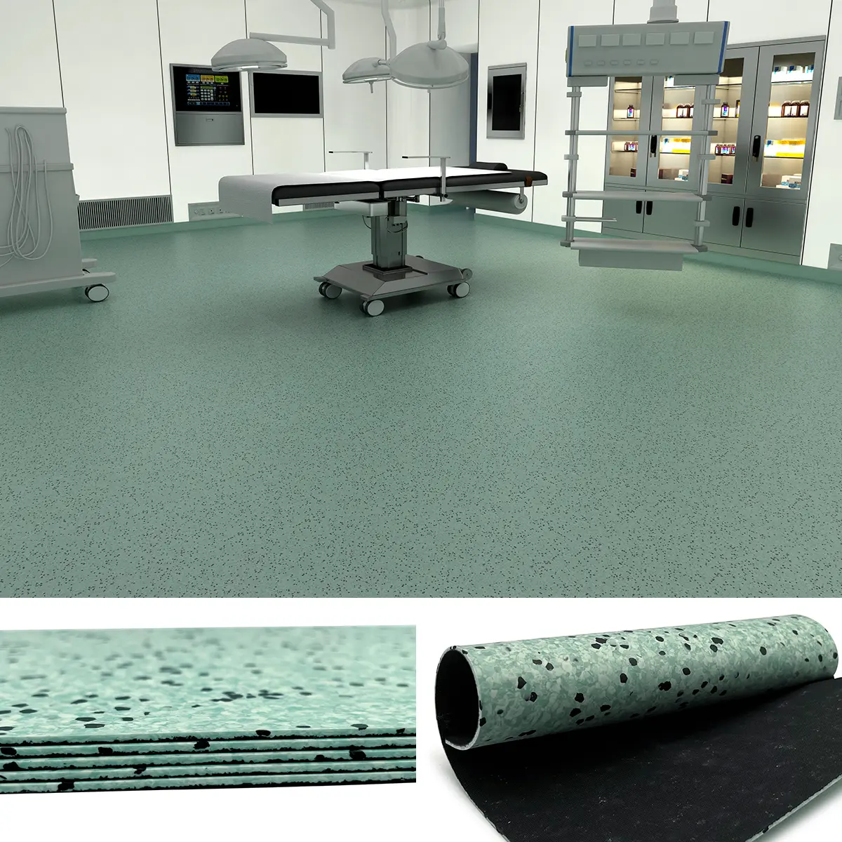 Material ESD-Aplicación de pisos antiestáticos ESD