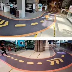 Printed Flooring Indoor Custom Driveway Flooring