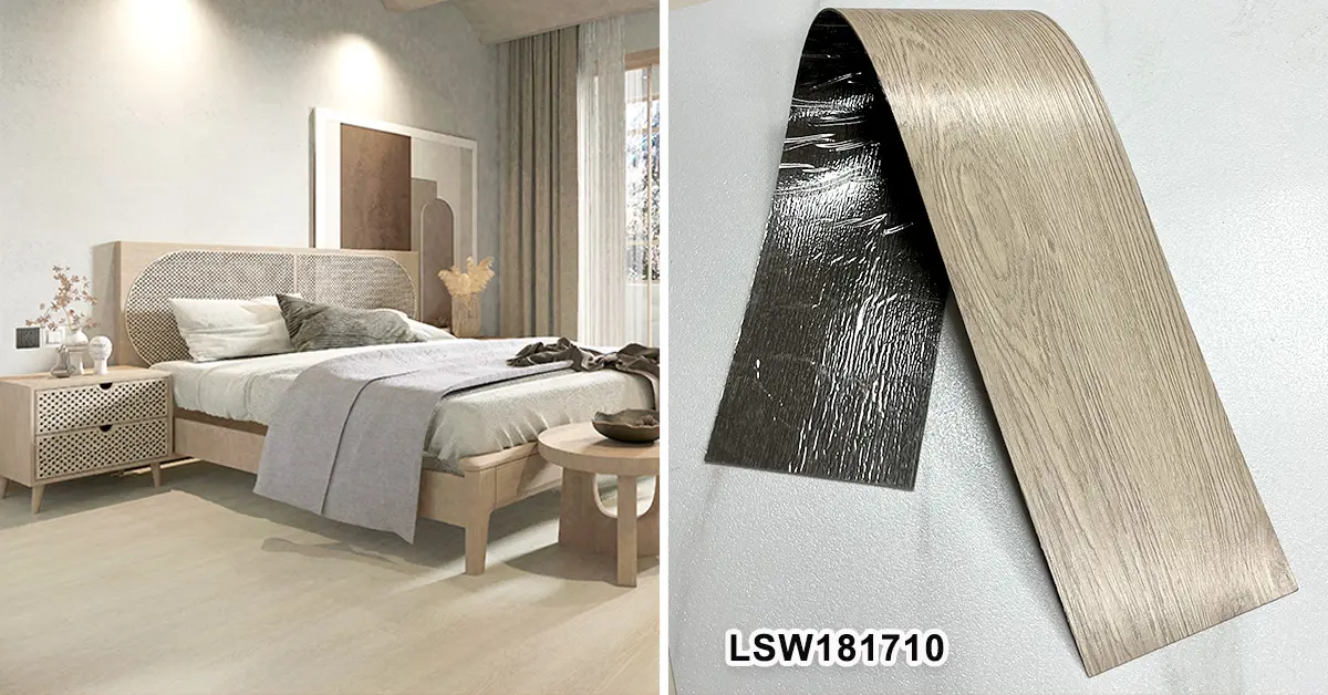 Peel and stick LVT Flooring No.LSW181710