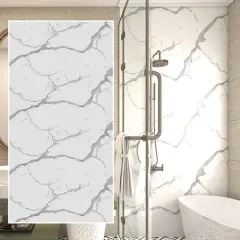 Full Height Stone SPC Wall Cladding for Bathroom