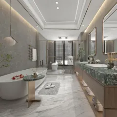 SPC Bathroom Wall Panel – Waterproof & Mold-Resistant