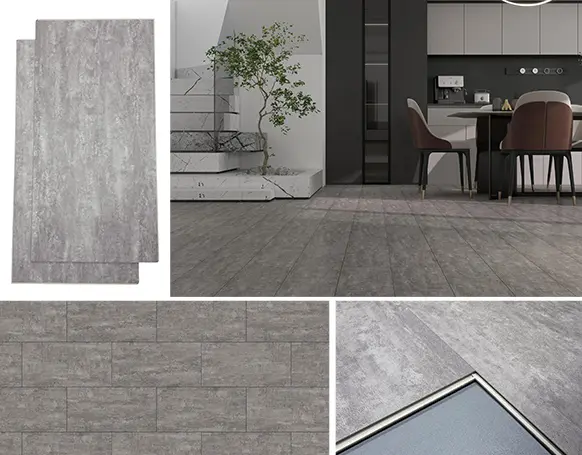 Stone Look SPC Flooring Application