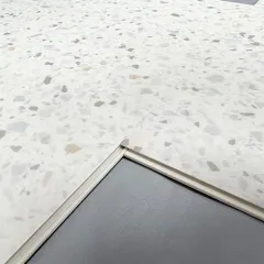 SPC White Terrazzo Flooring