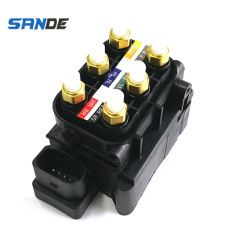 Air Suspension Compressor Valve / Solenoid Valve Block For Audi Q7 Porsche Cayenne Touareg 7L0698014