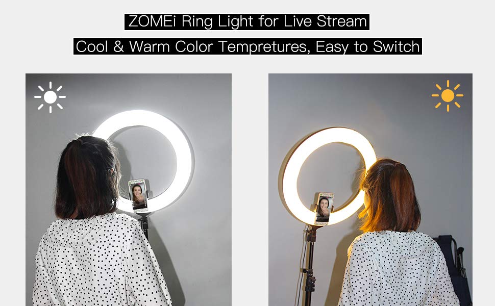 zomei makeup led light