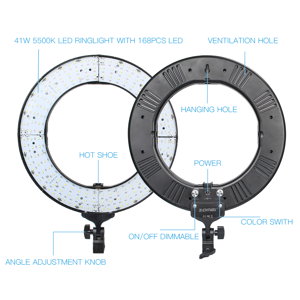 macro ring flash