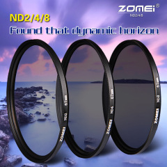 Zomei 52-82MM Neutral Density Filter Lens Set Kit ND2 ND4 ND8 for Canon Nikon