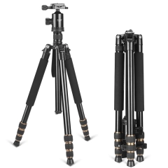 ZOMEi Z668 Tripod Monopod Compact and Stable for Taking Night Time Shots Suitable for Canon Nikon DSLR Camera