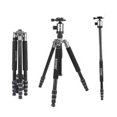 ZOMEi Z818 / Z888 Heavy Duty Camera Tripod 65 Inch for Professional Photographic Shooting for Landscape and Food Photography - Gold