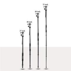 ZOMEi Z818 / Z888 Heavy Duty Camera Tripod 65 Inch for Professional Photographic Shooting for Landscape and Food Photography - Gold