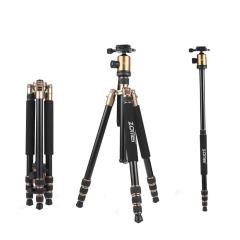 ZOMEi Z818 / Z888 Heavy Duty Camera Tripod 65 Inch for Professional Photographic Shooting for Landscape and Food Photography - Gold