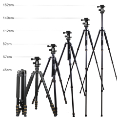 ZOMEI Q666(metal) Proline Tripod with Ball Head for Cameras
