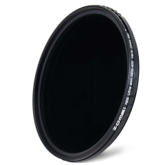ZoMei ABS Slim MCND Filter with No X Pattern on Images Adjustable Variable ND2-ND400 ND2-N400 Fader