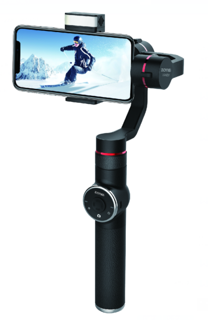 ZOMEi 3-Axis Handheld Gimbal Stabilizer for iPhone Xs Max Xr X 8 Plus 7 6 SE Android Smartphone Galaxy S9+ S9 S8+ S8 S7 S6 Q2 Edge New Smooth-