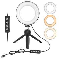 New Arrival ZOMEi 6 inches Ring Light with Mini Tripod for YouTube Video and Makeup