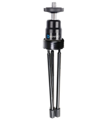 Lightweight Mini Tripod,Small Desk Tripod Stand with Ball Head & 1/4” Mounting Screw for Cellphone/Webcam/Small Camera/Ring Light
