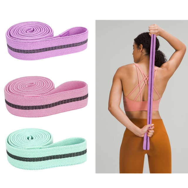 Resistance Bands for Legs and Butt - Fabric Exercise Bands Set Booty Bands Hip Bands Wide Workout Bands Resistance Loop Bands Anti Slip Circle Fitness