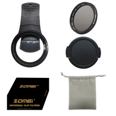 37mm Cell Phone Lens CPL Filter Universal Phone Camera Lens Clip On CPL Filter Lens and Storage Bag