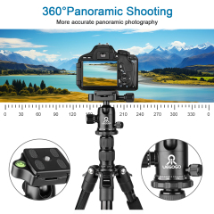 Heavy Duty Tripod for Camera and Phone Camera Monopod Tripod DSLR Binoculars Spotting Scope Camcorders Video Tripod Stand 196cm