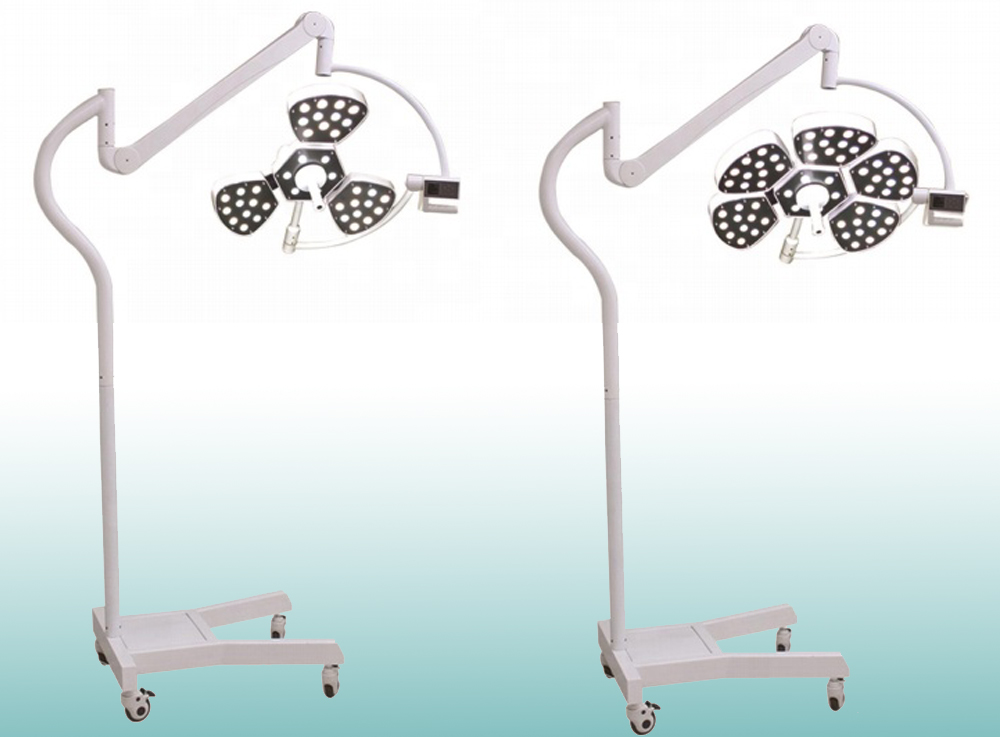 What are the advantages of mobile operating room shadowless lights?