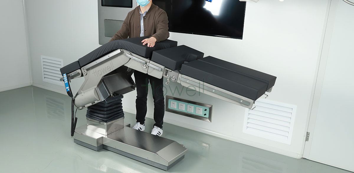 Orthopedic operating table