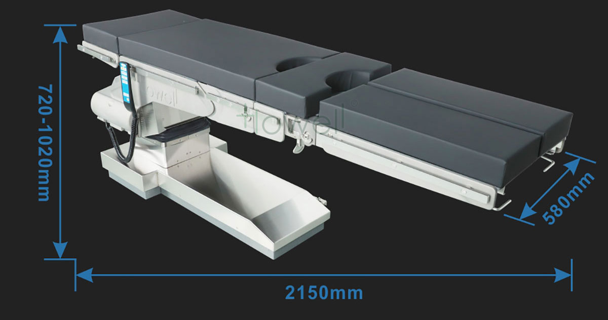 Orthopedic operating table