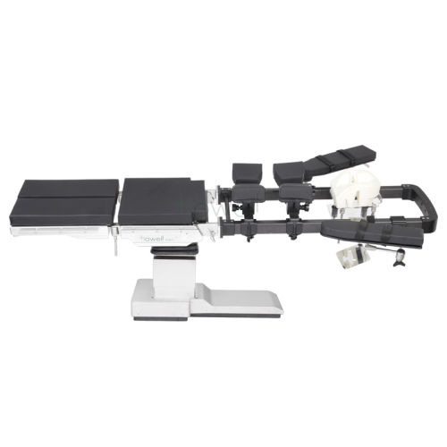 Mesa de operaciones Jackson Frame Single Spine de fibra de carbono para G-Arm C-Arm