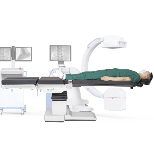 G-Arm C-Arm-kompatibler OP-Tisch Röntgenstrahlendurchlässiger OP-Tisch Kohlefaser