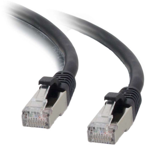 Lodalink Cat6 Snagless Shielded (FTP) Ethernet Network Patch Cable - Black