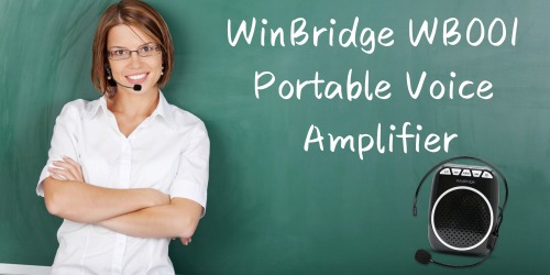 WinBridge WB001 Ultralight Portable Voice Amplifier for teachers