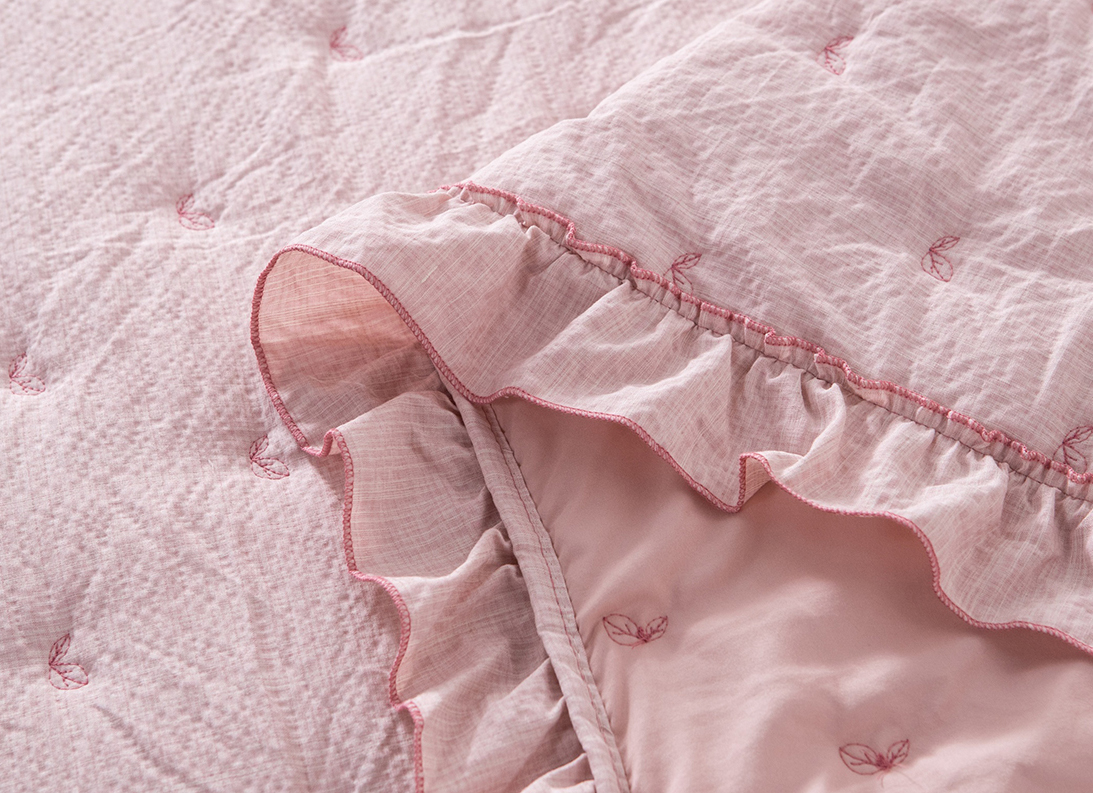 Kasentex cotton linen quilt