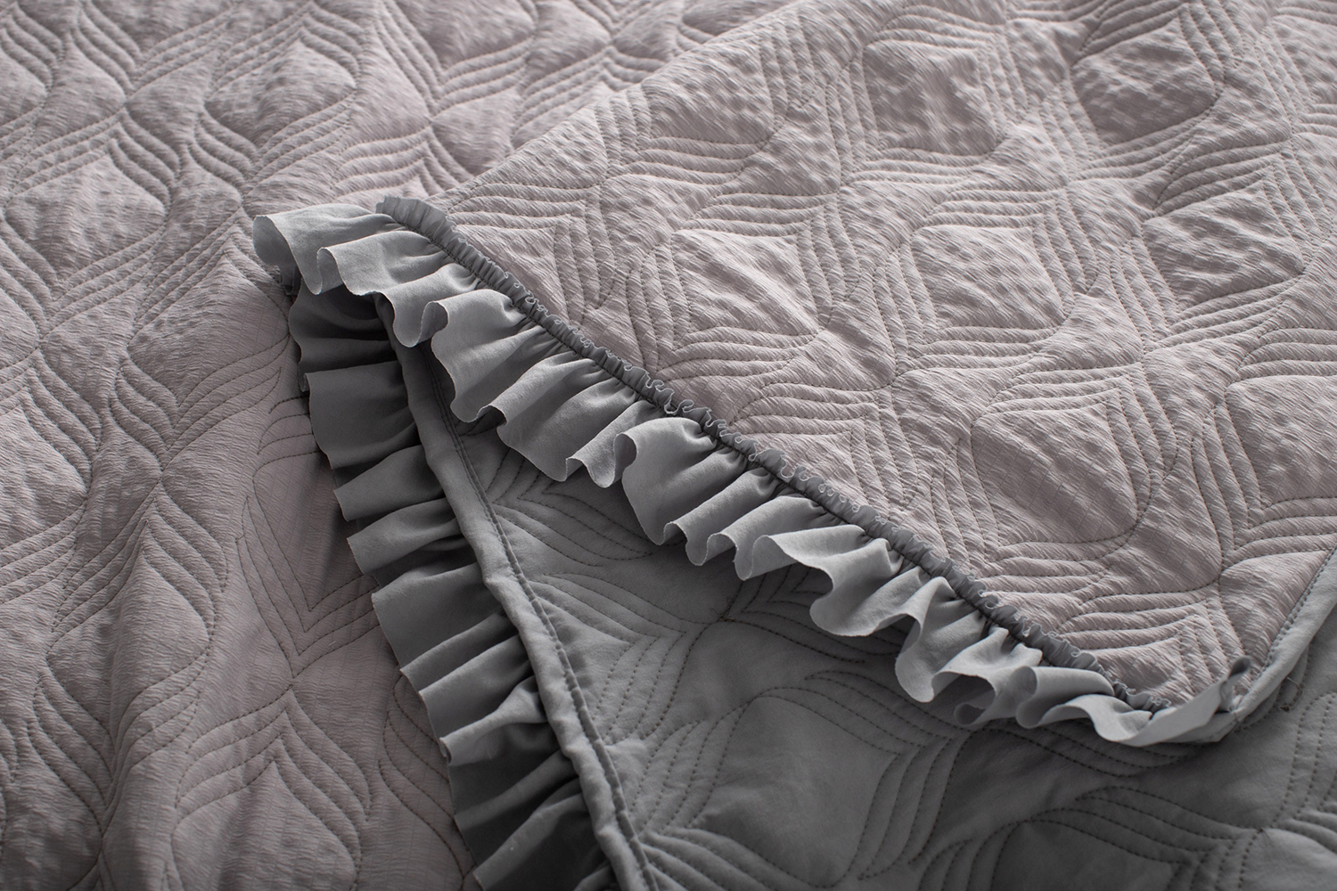 Kasentex cotton linen quilt full product view
