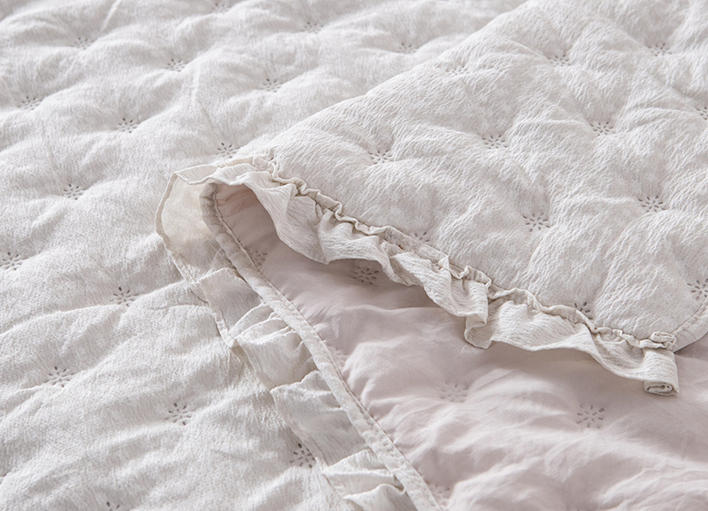 Kasentex cotton linen quilt