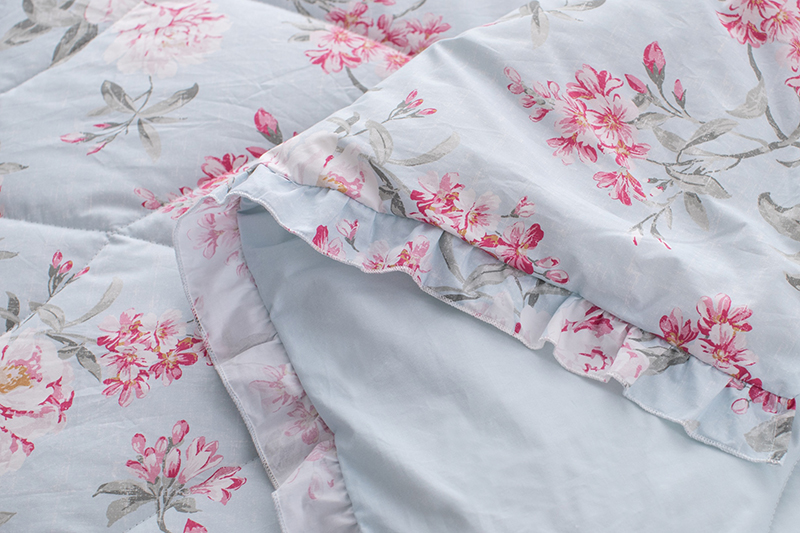 Kasentex cotton linen quilt
