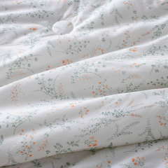Botanical Tencel Comforter with Lace