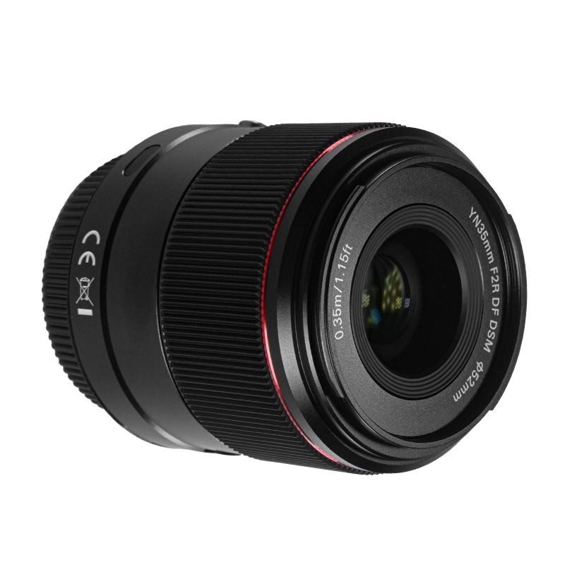 YN35mm F2R DF DSM for RF Mount Camera, Full Frame, Auto Focus, Wide-Angle Prime Lens, Suit for EOS R RP R3 R5 R5C R6 R6II R7 R8 R10 R50 R100