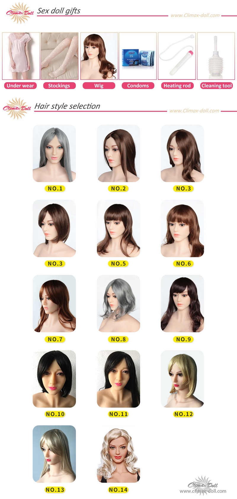 climax hair styles 