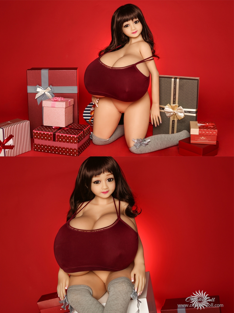 CLM doll Una Kaine-100cm Plus tpe mini sex doll bbw