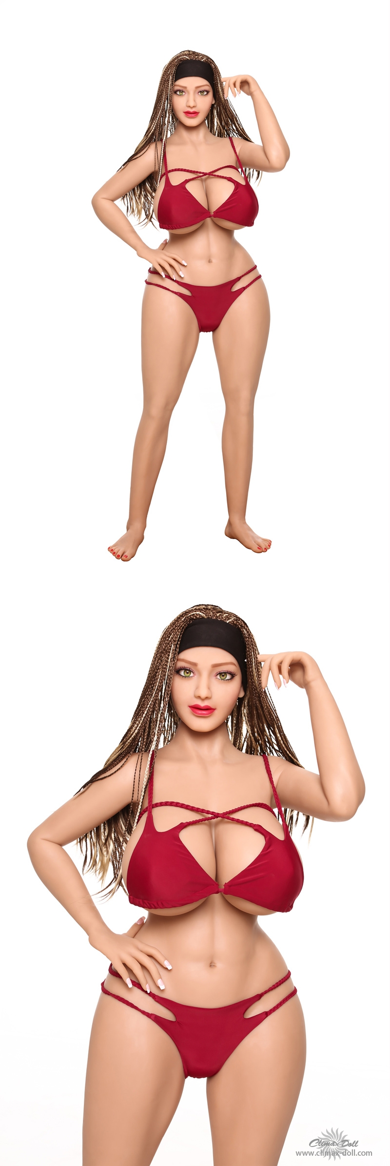 Josie-155cm-face 22-Suntan skin big tits tpe doll climax doll